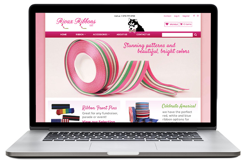 Rioux Ribbons website