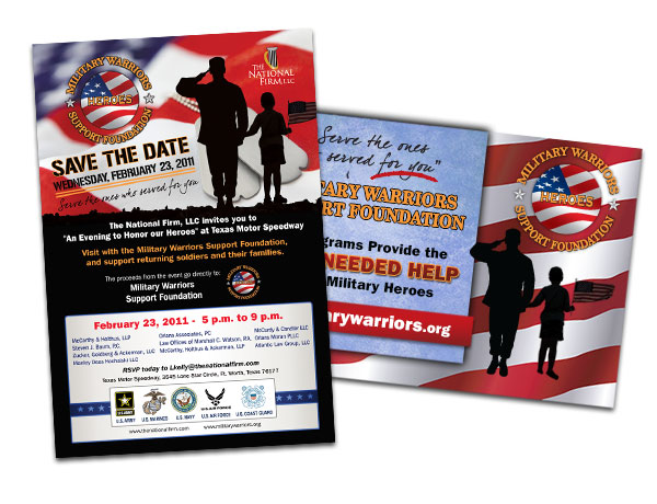 Military Warriors Support Foundation Print Material