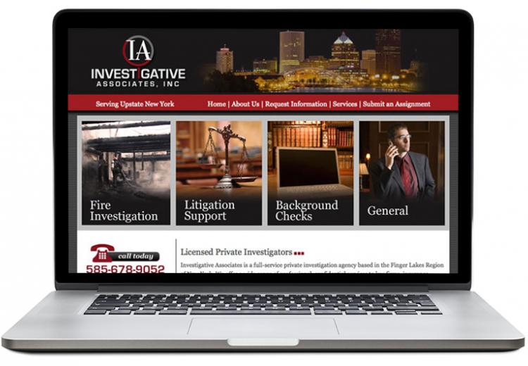Investigative Associates website